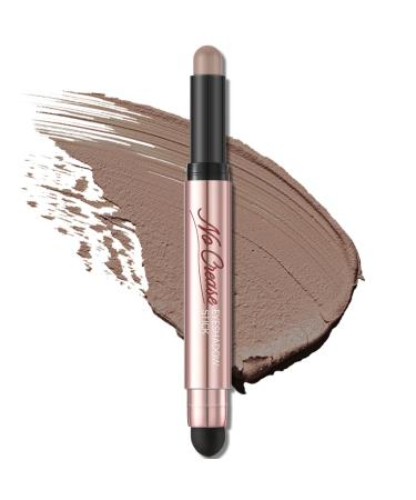 FOCALLURE No Crease Eyeshadow Stick  Creamy Eye Shadow Stick  Matte & Shimmer Eyeshadow Pencil  Smudge-proof  Waterproof  Built-in Smudger  ASHES OF TIME 28 ASHES OF TIME