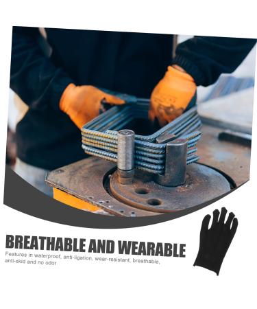 Mikinona 12 Pairs Cotton Gloves Labour Protection Gloves Hand Gloves Comfortable Gloves Working Gloves 21.00X11.00X0.20CM - Buy Online on GoSupps.com