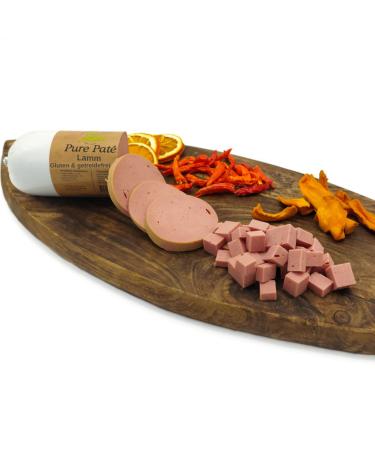 Paw Natural Hundenwurst Cutting Festival |400g lamb sausage |Gluten and grain-free |From fresh meat of healthy animals (lamb 400gr) lamb 400 g (1 Pack)
