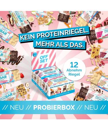 Pretty Little Meal Bar Trial Box - 12 Delicious Protein Bars 205 Calories Each | Offset Nutrition - Buy Online on GoSupps.com