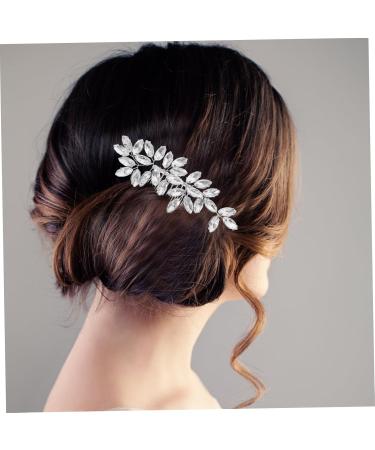 SOESFOUFU Crystal Hair Accessories Bride Hair Side Comb Rhinestone Hair Comb for Bridal Wedding Hair Comb for Bridal Sparkly Hair Comb Decorative Hair Comb Bride Hair Accessories - Buy Online on GoSupps.com