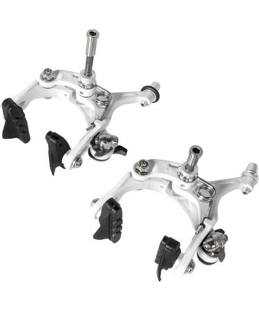 SENQI Aluminum Alloy Bike Brake Caliper Clamp - White (47-57mm) | For Fixed Gear & Road Bikes - Buy Online on GoSupps.com