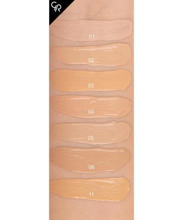 2-in-1 Foundation and Concealer Total Cover N11 Nude Golden Rose Make-up TC11 Nude 30 ml - Buy Online on GoSupps.com
