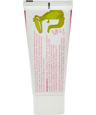 Punch & Judy Kids Toothpaste - Bubblegum Flavour, Fluoride & Sugar Free - 50ml (Pack of 1) - Ages 3 - Buy Online on GoSupps.com