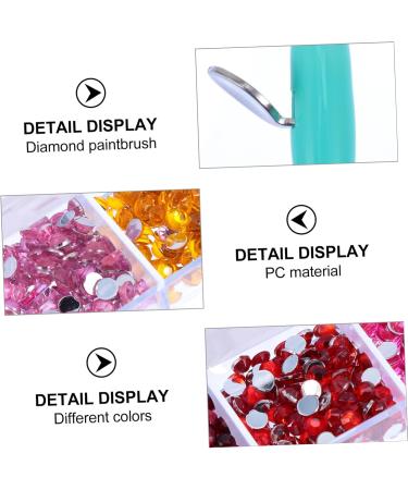 Ipetboom 1 Set Manual Drilling Pen Dotting Pen Nail Art Nail Dotting Pen Rhinestone Painting Tool Sewing Cross Pen Nail Art Pen Tools Diamond Manicure Stainless Steel Rhinestones - Buy Online on GoSupps.com