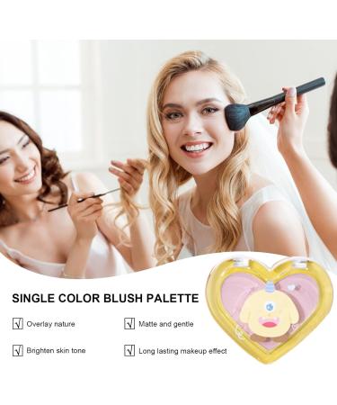 Powder Blush - Monochromatic Cream Blush Palette for Cheeks - Lightweight Blendable Powder Blush Long Lasting for Eyes Lips and Cheeks Radiant Glow - Buy Online on GoSupps.com