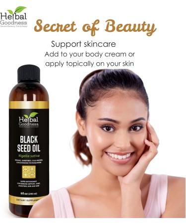 Herbal Goodness Oil of Oregano with Black Seed Oil - Organic Cold Pressed Gluten Free Essential Oils for Skin Vitamin E Black Cumin Seed Oil for Wellness Support - 2-Pack Bundle - Buy Online on GoSupps.com