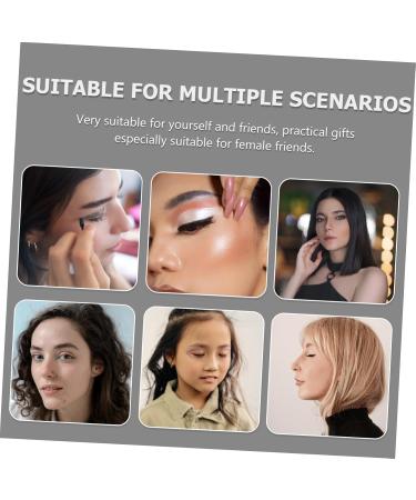 Mikinona 100pcs Disposable Eyeliner Brush Makeup Gadgets Eyeliner Brush Applicator Eyeliner Wands White Nylon - Buy Online on GoSupps.com