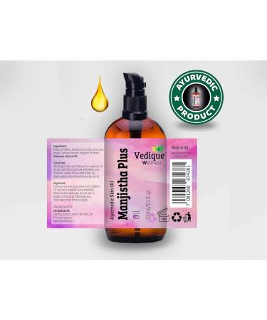 VEDIQUE Remedies Manjistha Plus Oil - Soothing & Relaxing Relief | Fast Acting All-Natural Oil | 100ml | International Shipping - Buy Online on GoSupps.com