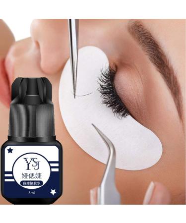 2 Pcs Eyelash Glue | 5ml Strong Hold Eyelash Glue for Lash Extensions | Eyelash Glue for Lash Extensions Cluster Lash Glue Clear Lash Bond for Cluster Lashes Waterproof Ondian - Buy Online on GoSupps.com