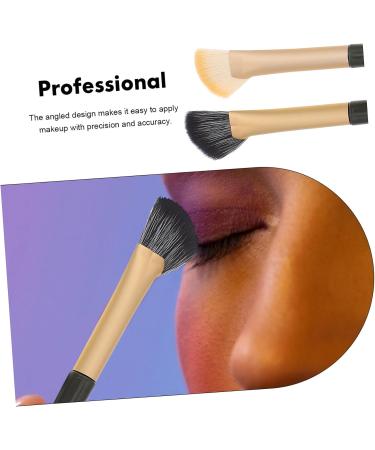 IWOWHERO 6 Pcs Eye Concealer Brush Angled Makeup Brush Brow Brush - Buy Online on GoSupps.com