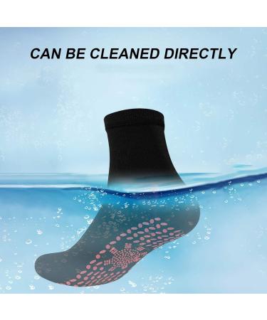 Turmaline Health Socks - Winter Warm Self-Heating Cotton Socks for Outdoor & Hiking | Durable Comfortable Magnetic Massage Therapy - Buy Online on GoSupps.com