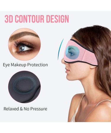 Musicozy Sleep Headphones 3D Bluetooth Headband - Pack of 2 | Wireless Sleeping Eye Mask Earbuds for Side Sleepers, Air Travel & Meditation | Ultra Soft Speakers, Washable Design - Buy Online on GoSupps.com