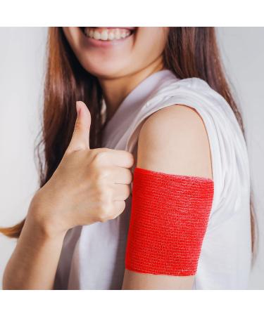 45 Rolls 4 x 5 Yards Cohesive Bandage Tape - Self Adhesive Wrap for First Aid, Wrist, Sports - Elastic Stretch Athletic Tape - Non Woven Self Adherent Vet Wrap - Bulk Pack with 45 Styles - Buy Online on GoSupps.com