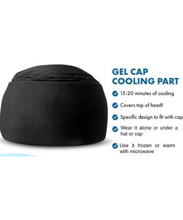 Gel Top Headache Hat for Cooling Relief - Ideal for Tension Headaches and Migraines - Use Alone or with a Baseball Cap - Buy Online on GoSupps.com
