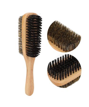 Premium Double-Sided Hair Brushes & Beard Styling Tools for Men | Natural Wood Handle & Razor Comb for Home Salon - Buy Online on GoSupps.com