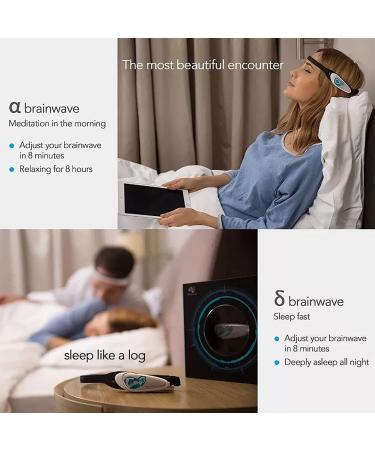 Biosensory Meditation Headband - Concentration Trainer with Emotion Recognition App Control & Portable Brain Sensors for Adults & Kids Yoga - Buy Online on GoSupps.com