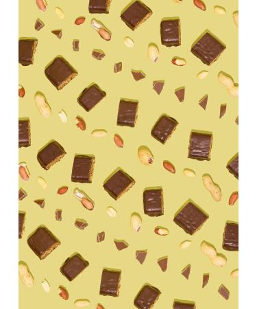 KoRo - Bio Erdnussriegel mit Schokolade 50 g - Bio und vegan - Zart schmelzende Schokolade - Mit Kokosbl tenzucker ges ßt - Buy Online on GoSupps.com