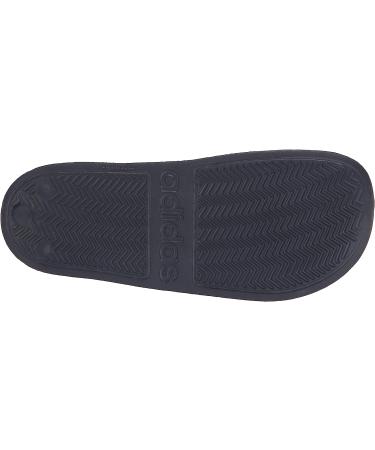 Adidas Men's Adilette Shower Slide Sandal 10 - Legend Ink/White - Buy Online on GoSupps.com