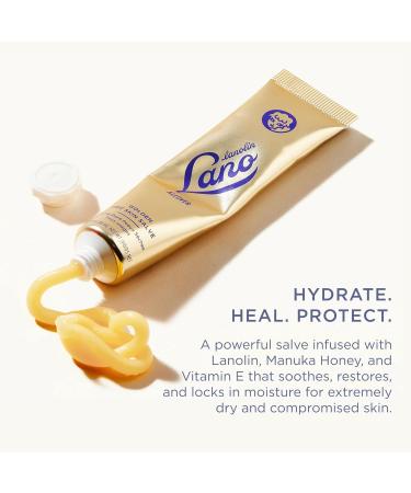 Lanolips Hydration All Over Bundle - 3-Piece Lanolin Balm Set for Dry Cracked Lips and Skin - Includes 101 Ointment Golden Dry Skin Salve & Everywhere Multi Cream for Daily Hydration - 3-Piece Set - Buy Online on GoSupps.com