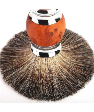 2-in-1 Razor Holder & Shaving Brush Set for Men - Practical Manual Tool Stand in Silver - Buy Online on GoSupps.com