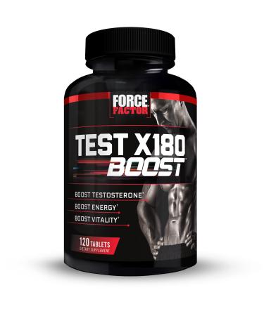 Force Factor Test X180 Boost Male Testosterone Booster 120 Tablets