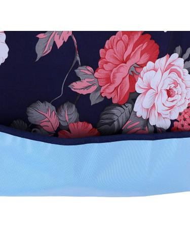 BTSKY Waterproof Adult Bibs (2 Pack) - Reusable, Washable Mealtime Protector with Crumb Catcher (Flowers) - Buy Online on GoSupps.com