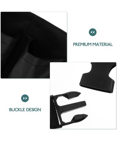 Kichvoe Professional Massage Bottle Bag | Double-Holster Waist Holder for Oil | Adjustable Belt Organizer for Home & Salon Use - Buy Online on GoSupps.com