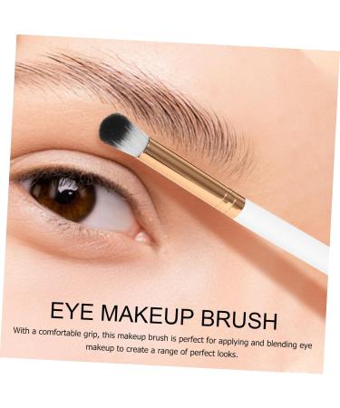 FOYTOKI 10pcs Precision Eyeshadow Brush Eye Shadow Makeup Brush Eye Makeup Kit Wooden Handle - Buy Online on GoSupps.com