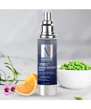 Nutriglow Advanced Organics Instant Wrinkle Lift & Skin Polishing Serum 50ml - Anti-Aging Facial Repair for All Skin Types Ships Internationally - Buy Online on GoSupps.com