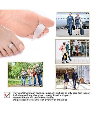 Footsihome 12-Piece Hammer Toe Cushions - Gel Pads for Relief from Curved Claw Hammer Toes & Comfort - Buy Online on GoSupps.com