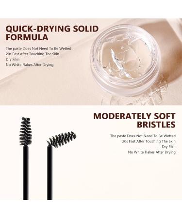 Eyebrow Styling Soap Eyebrow Soap Long Lasting Waterproof Eyebrow Styling Wax 3D Transparent Makeup Balm for Feathery Eyebrows - Buy Online on GoSupps.com