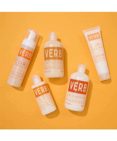 Verb Curl Conditioner Vegan Anti-Frizz Curl Defining Conditioner Deeply Nourishes and Repairs Damaged Hair 355 ml (Pack of 1) - Buy Online on GoSupps.com