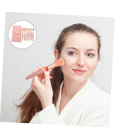 NOLITOY Professional Makeup Brush Set - 5 Essential Brushes for Flawless Application | Pink Makeup Tools for Women - Buy Online on GoSupps.com