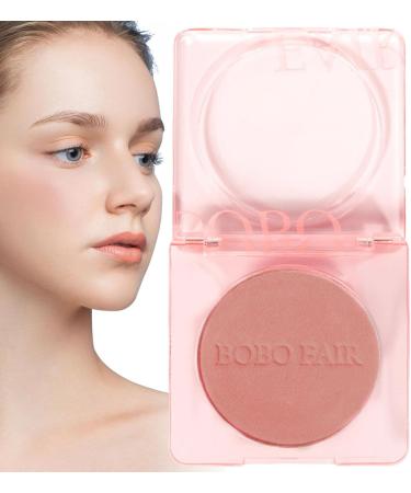Blushs for Cheeks | Matte Monochrome Blushs Makeup | Natural Clear Low Saturation Rouge for Dark Skin Wedding Prom Dating Pochy 03 - Buy Online on GoSupps.com