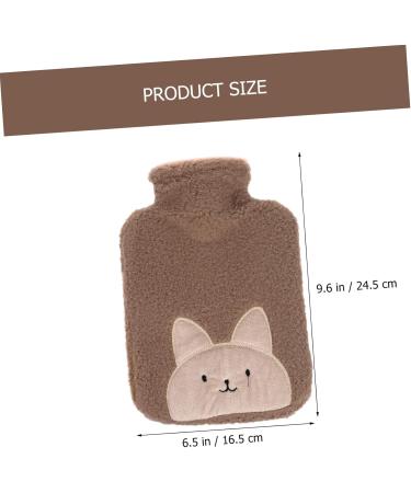 Healeved Mini Heat Bottle Set - 5 PVC Fittings & Accessories | Comfortable Rubber Hot Water Bottles for Winter | International Shipping - Buy Online on GoSupps.com