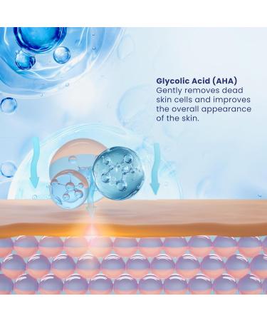 Pili Glycolic Acid 10% Concentration - | Skin Brightening Smoothing Exfoliating Serum | with AHA for Collagen and cell renewal Boost | 1 fl. oz bottle - Buy Online on GoSupps.com