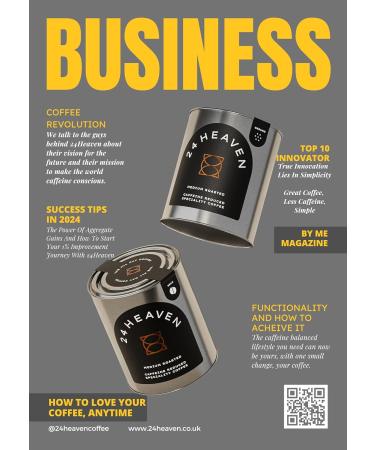  24Heaven 24Heaven Half Caff Instant Coffee - Buy Online on GoSupps.com