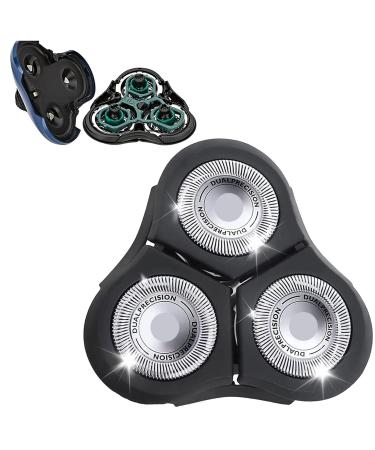 RQ11 Shaver Replacement Heads Compatible with Philips Shaver Electric Razor Shaving Replacement Blades Compatible with Norelco RQ11 1150X 1160X 1170X 1180X Series Complete Shaver Heads