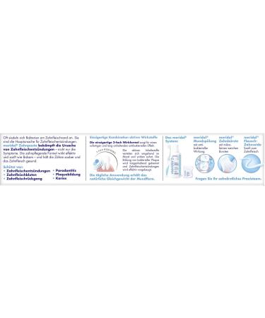 Buy Meridol Toothpaste 3-Pack (3 x 2 x 75 ml) | International Shipping Available - Buy Online on GoSupps.com