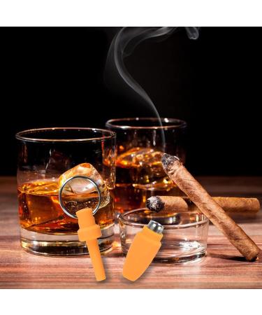 3 PCS Cigar Cutter Set Portable Cigar Cutter V Cut Cigar Punch Cigar Accessories Fits in The Cigar Case Cutter for Most Cigar Sizes Perfect as a Gift for Cigar Lovers (Yellow) - Buy Online on GoSupps.com