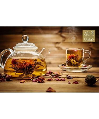 Tea Blower Gift Set - 6 Tar Lunches & Tea Set for Women | Unique Christmas & Birthday Gift Idea - Buy Online on GoSupps.com