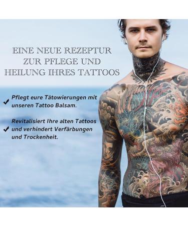P-BEAUTY Tattoo Butter Care Balm with Vitamin E 75g - After Tattoo Care - Promotes Healing & Moisture Protection Against Dryness - Tattoo Balm for 3 Pack - Buy Online on GoSupps.com