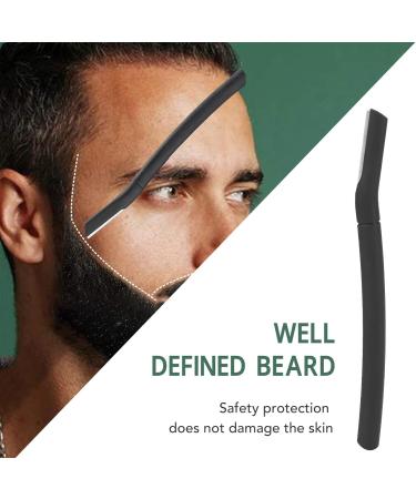 Metal Eye Brewing Trimmer - Stainless Steel Manual Eyebrow & Facial Hair Remover | Unisex Multi-Purpose Tool with 6 One-Way Blades - Buy Online on GoSupps.com