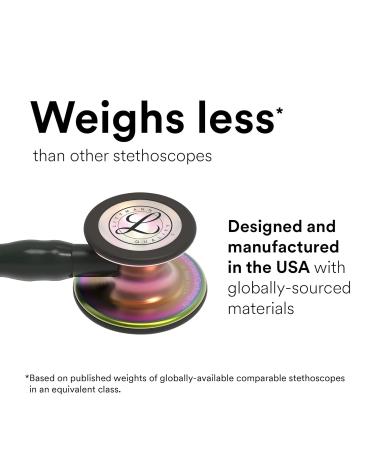 3M Littmann Cardiology IV Stethoscope - Mirror-Finish Chestpiece - Black Tube - 69 cm - Buy Online on GoSupps.com