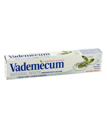 Vademecum Herbal Toothpaste 4oz - Natural White - 6 Count