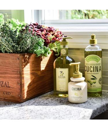 Fruits & Passion Cucina Lime Zest & Cypress Tree Hand Care Duo Caddy Gift Set - Liquid Hand Soap (5.1 oz) & Hand Cream (6.8 oz) - Buy Online on GoSupps.com