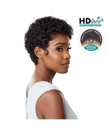 Sensationnel Amina Shear Muse Lace Front Wig - 1B Black - Buy Online on GoSupps.com