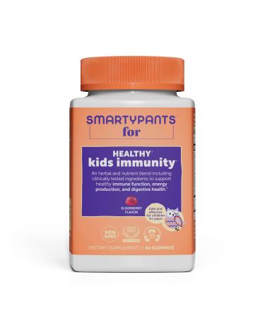 SmartyPants Kids Immunity Daily Gummy Multivitamins - 42 Gummies