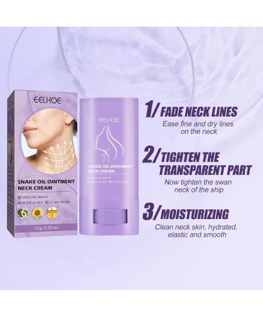 Neck Firming Cream for Tightening & Wrinkles | Anti-Aging & Lifting Formula | Nourishing & Firming Neck & Chest Cream for Double Chin | Sagging Neck Treatment - Easy to Use - Buy Online on GoSupps.com